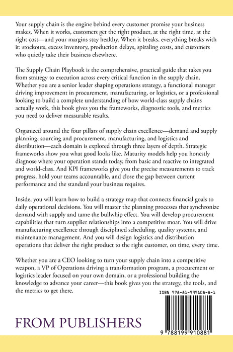 The Supply Chain Playbook: A Complete Guide to Strategy and Management  (Read Online)